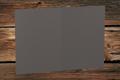 [164072176] Klappkarten 120/240x169 mm (B6) hochdoppelt Schiefer gerippt 220 g/qm